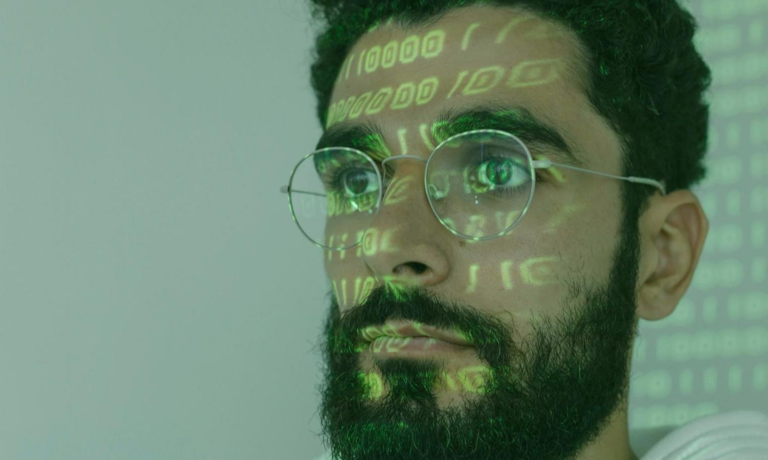 Technical monitoring dashboard showing chatbot performance metrics